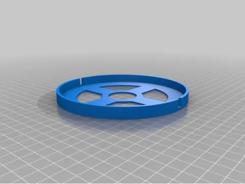 Flat network cable spool reel