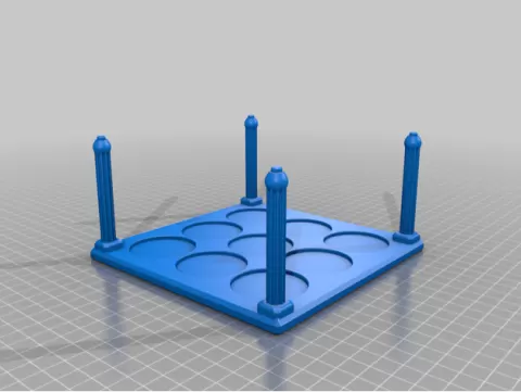 40mm Based Warhammer Stackable Display