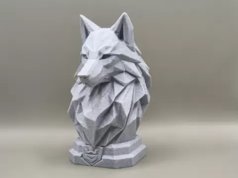 Spirit Wolf - Modern Decorative Figurine
