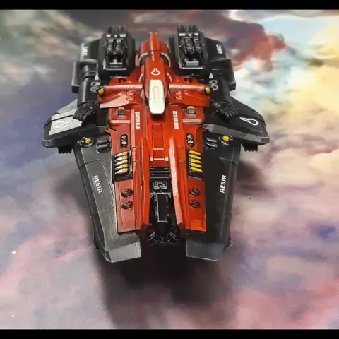 Thunderbird Heavy Cruiser by David Tarron