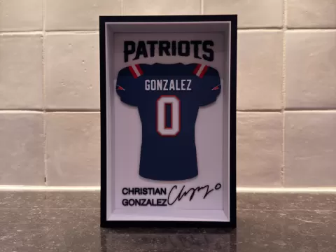 Christian Gonzalez - New England Patriots - Jersey