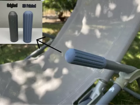 Sun Lounger Handle End Cap