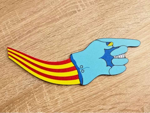 Beatles Yellow Submarine Flying Finger