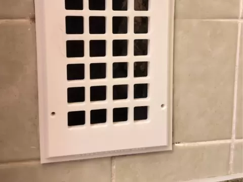 Lüftungsgitter 70er jahre