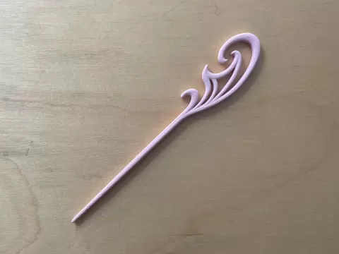 Fermaglio Capelli Stile Floreale