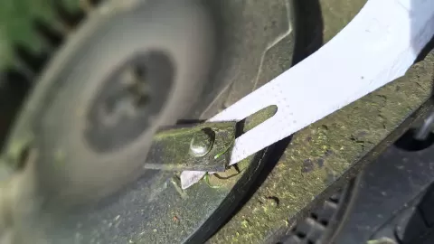 Cleaning tool for robotic lawnmowers Terramow V