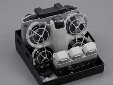 Gridfinity DJI Combo bin