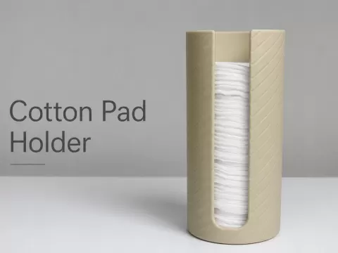 Minimal Cotton Pad Holder
