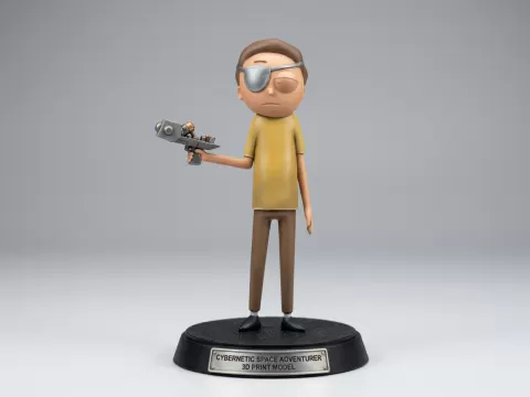 Evil Morty:Mastermind of the Citadel "Art Toy"