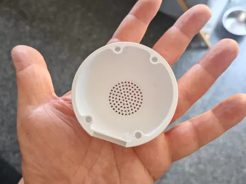 Pokebal base with speakers holes