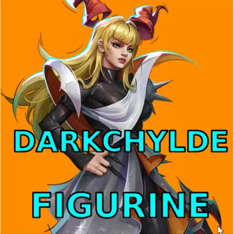 Figurine Darkchylde Magik NetherWorld noble Costume Marvel Rivals Clothed Custom Figurine Holiday GIft