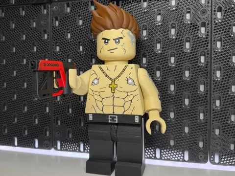 Edgerunners David Brick Figure (after time skip)