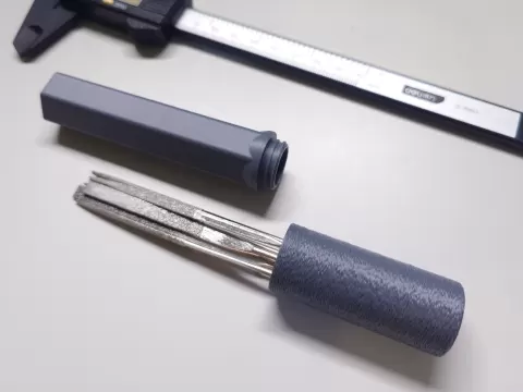 Needle file storage jar 銼刀收納罐