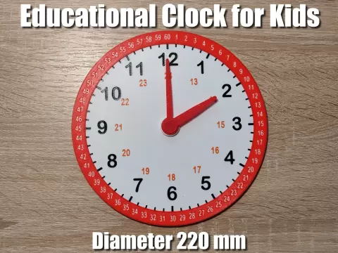Educational Clock for Kids – Learning Clock
