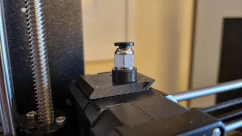 Prusa i3 Mk3 reverse Bowden extruder PTFE connector
