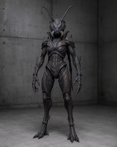Insectoid warrior - Insektoider Krieger