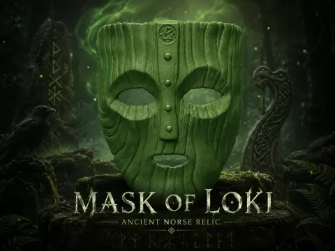 Mask of Loki – Ancient Norse Relic