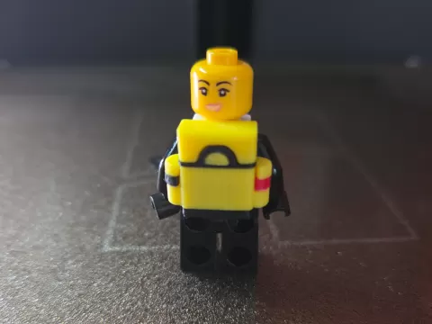 Red's Backpack for Minifig