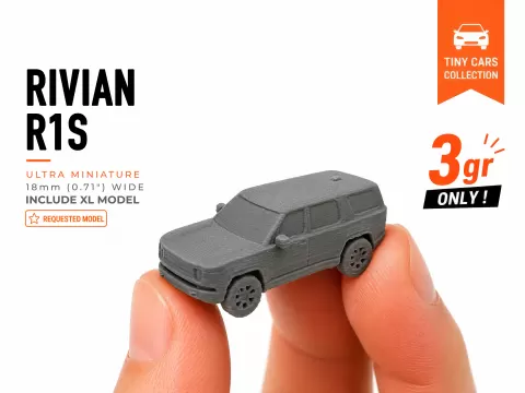 Tiny Rivian R1S - Mini Cars Series