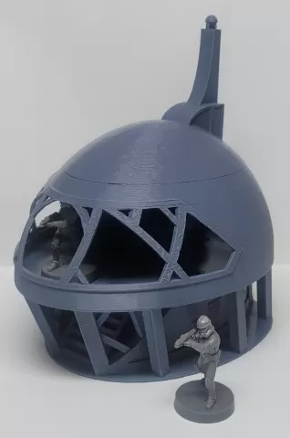 Alien Hut Wargaming Terrain Star Wars Legion Compatible 32mm Scale