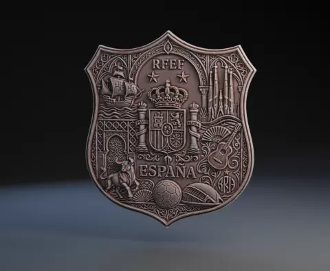 Escudo de la Selección Española de Fútbol