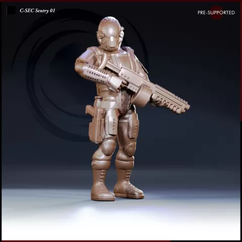 C-SEC Sentry 01 by NovaSciFi