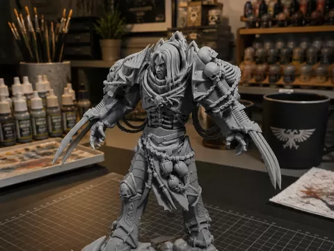 Konrad Curze The Night Haunter 40k Nightlords