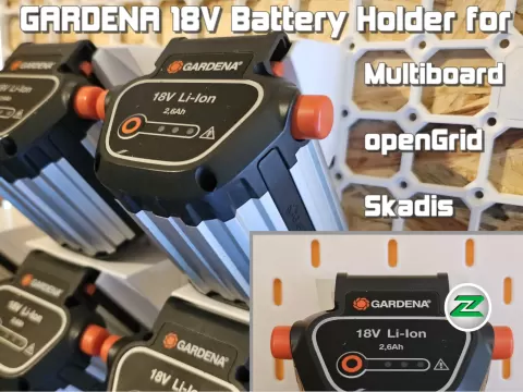 GARDENA 18V Li-Ion Battery Holder