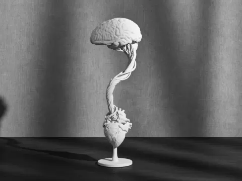 Mind & Heart Sculpture