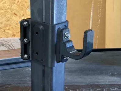 Long Tool Holder for Tractor ROPS – HP50 J-Hook