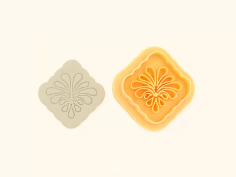 Zümrüt Fan - Polymer Clay Cutter