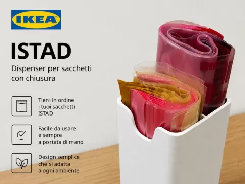 IKEA Istad - Dispenser sacchetti