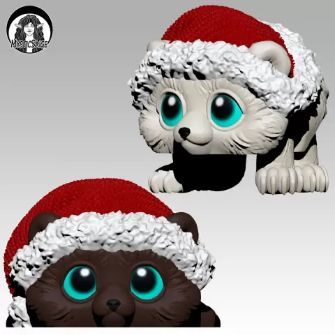 Santa Bear Puffling - Extra Model