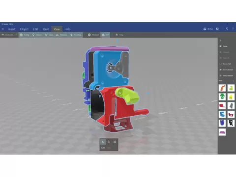 Prusa MK3s R4 put together (3D Builder)