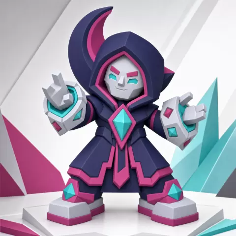 NM-003 Arc Mage - Fantasy Mage Figurine