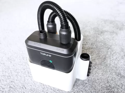 TOPUMP Air SUP pump storage and charging station
