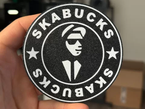 Skabucks coaster