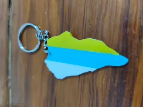Llavero isla de la Palma
