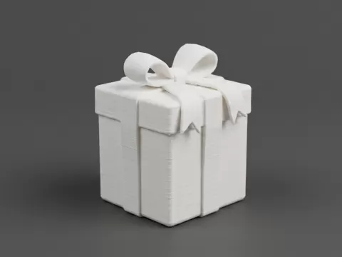 Animal Crossing Present Box Model