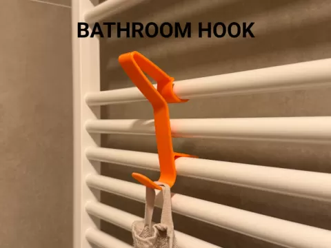 Bathroom Towel Radiator Hook