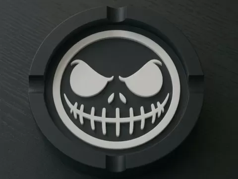 Nightmare Before Christmas Ashtray - Jack Skelling