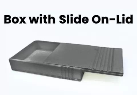 Box with Slide-On Lid