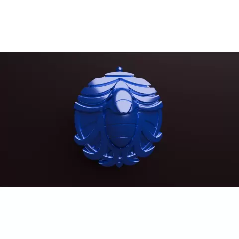 Hollow Knight – Lifeblood Heart (Amulet Charm) 3D Model / Амулет Hollow Knight Живительное сердце