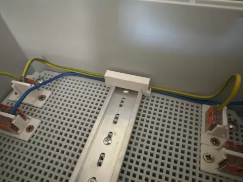 Din Rail Spacer Modified