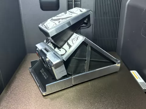 Custom Polaroid SX-70 replacement skin