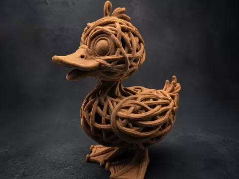 WovenRoots – Wicked Duckling (Voronoi Style)