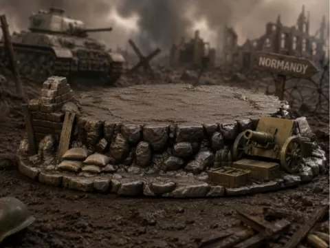 Battlefield Display Pedestal