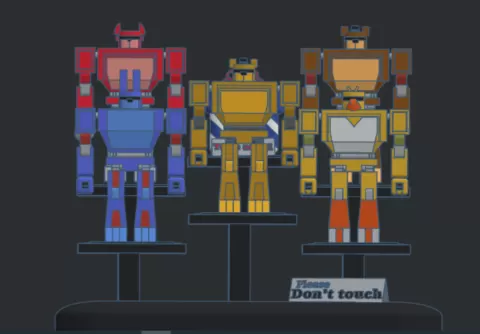 Five Nights at Freddy's Core Robot Collection