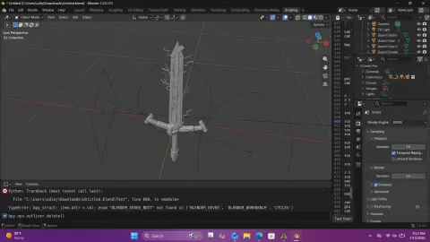 Electricity sword