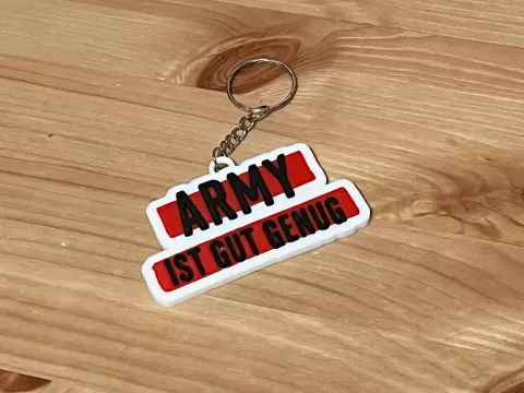 Llavero "ARMY IST GUT GENUG"